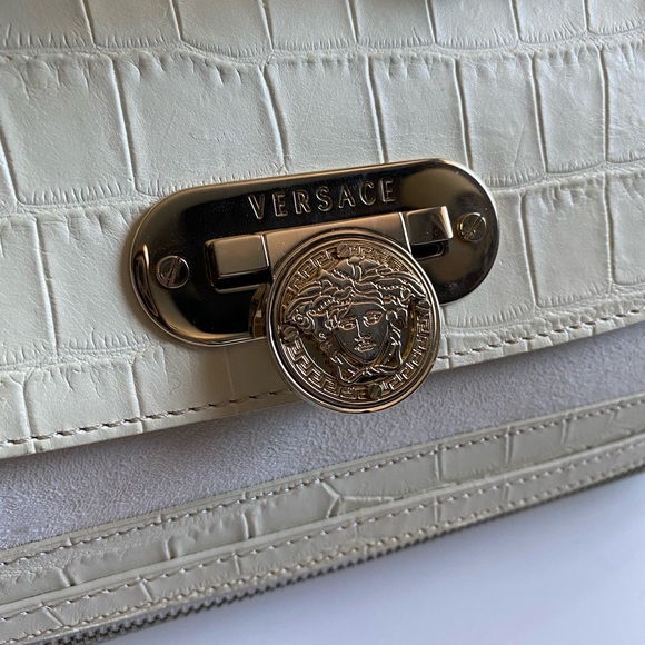 🎊HP🎊Versace Cream Canyon Bag Medium - Picture 11 of 14